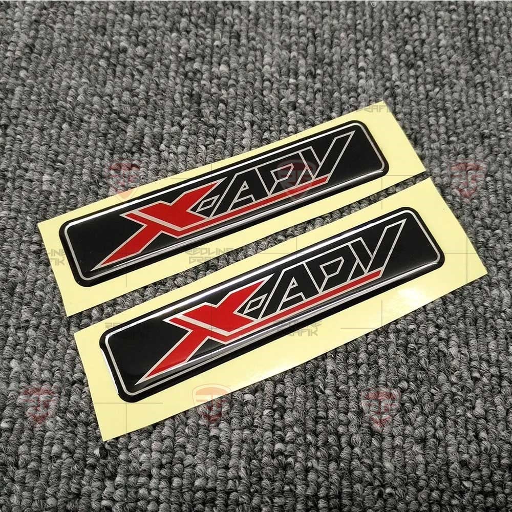 Honda XadvSticker Kabartmalı  2 Adet Ücretsiz Kargo