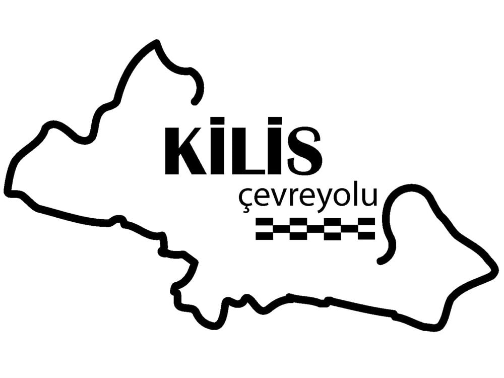 Kilis Çevreyolu Sticker - Ücretsiz Kargo 