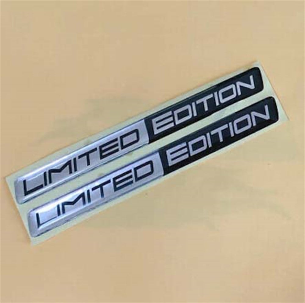 Limited Edition 3D Sticker 2 adet