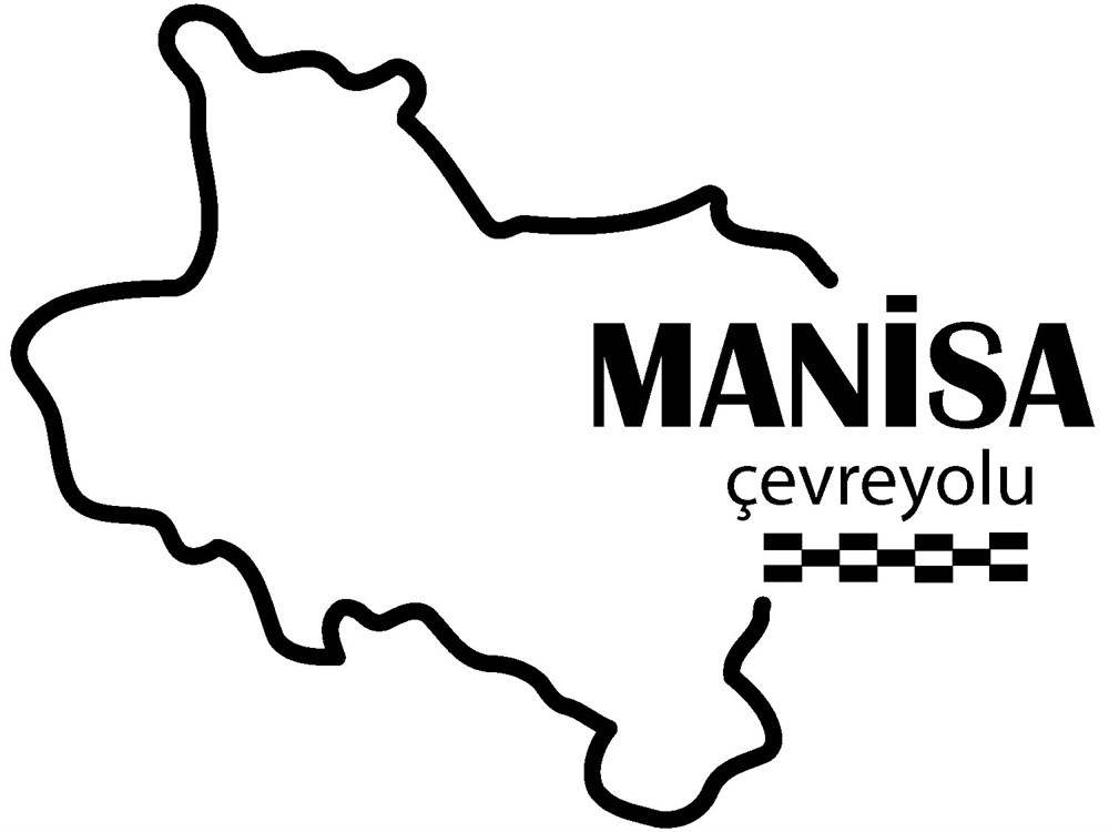 manisa Çevreyolu Sticker - Ücretsiz Kargo 