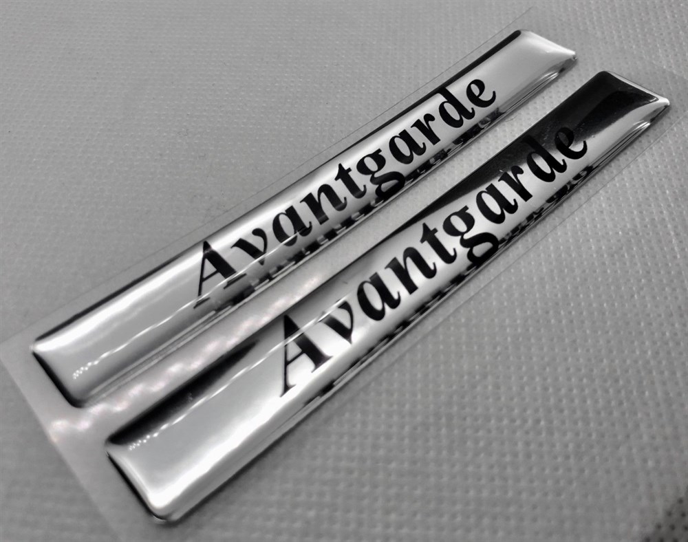 Mercedes Avantgarde 3D Sticker 2 Adet