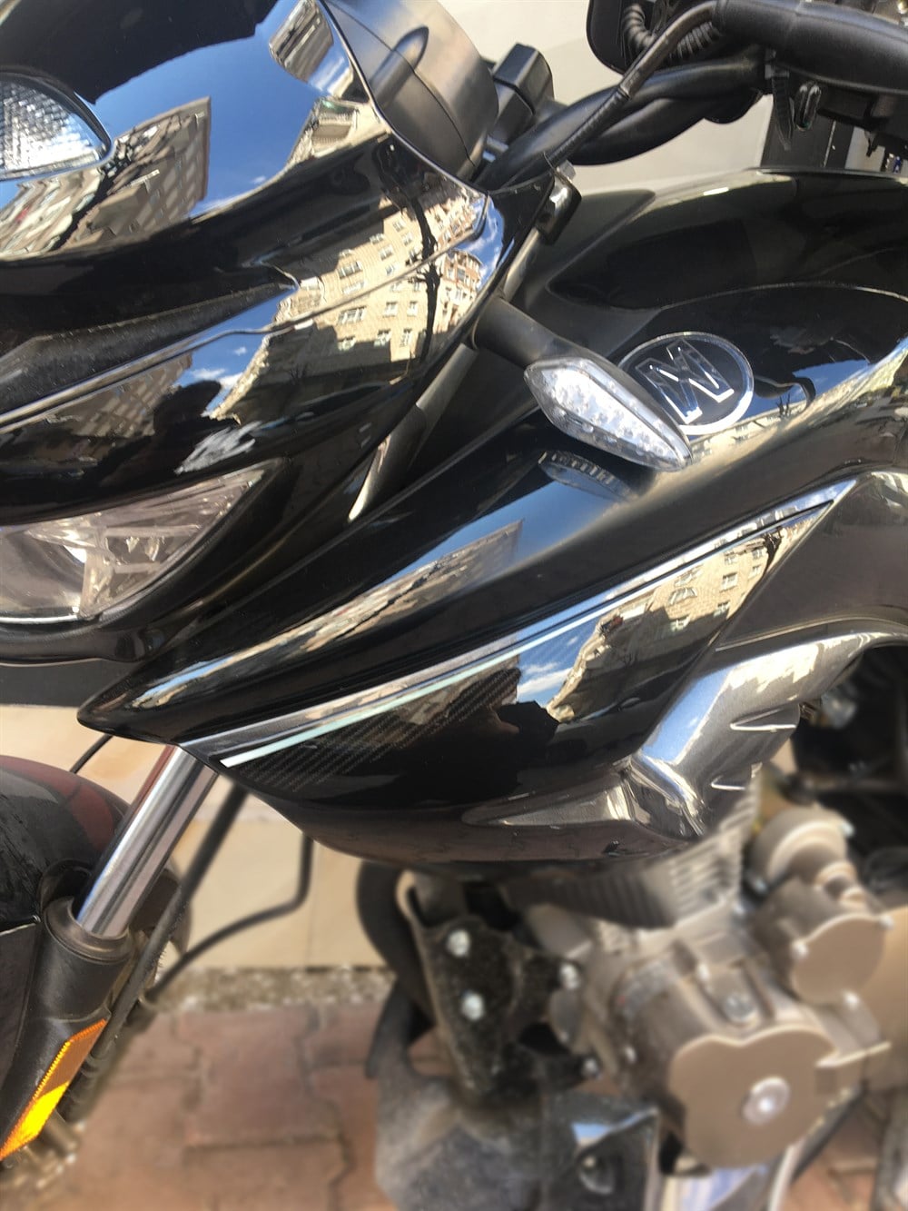 Mondial Drift L Yan Grenaj ve Kuyruk Sticker Pad Siyah-gümüş tasarım