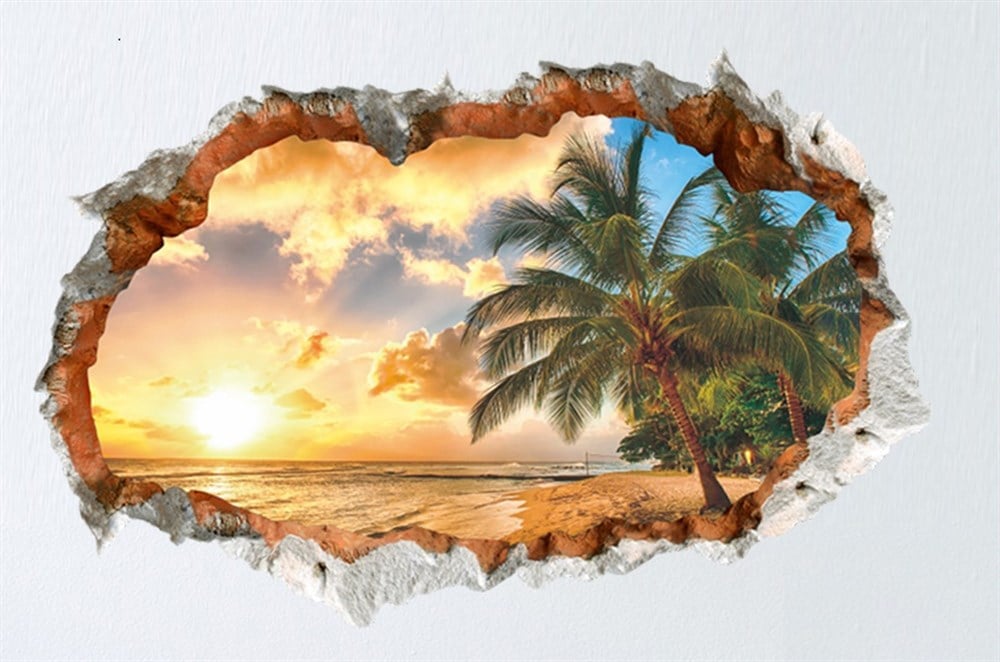 Palmiye Deniz Sticker