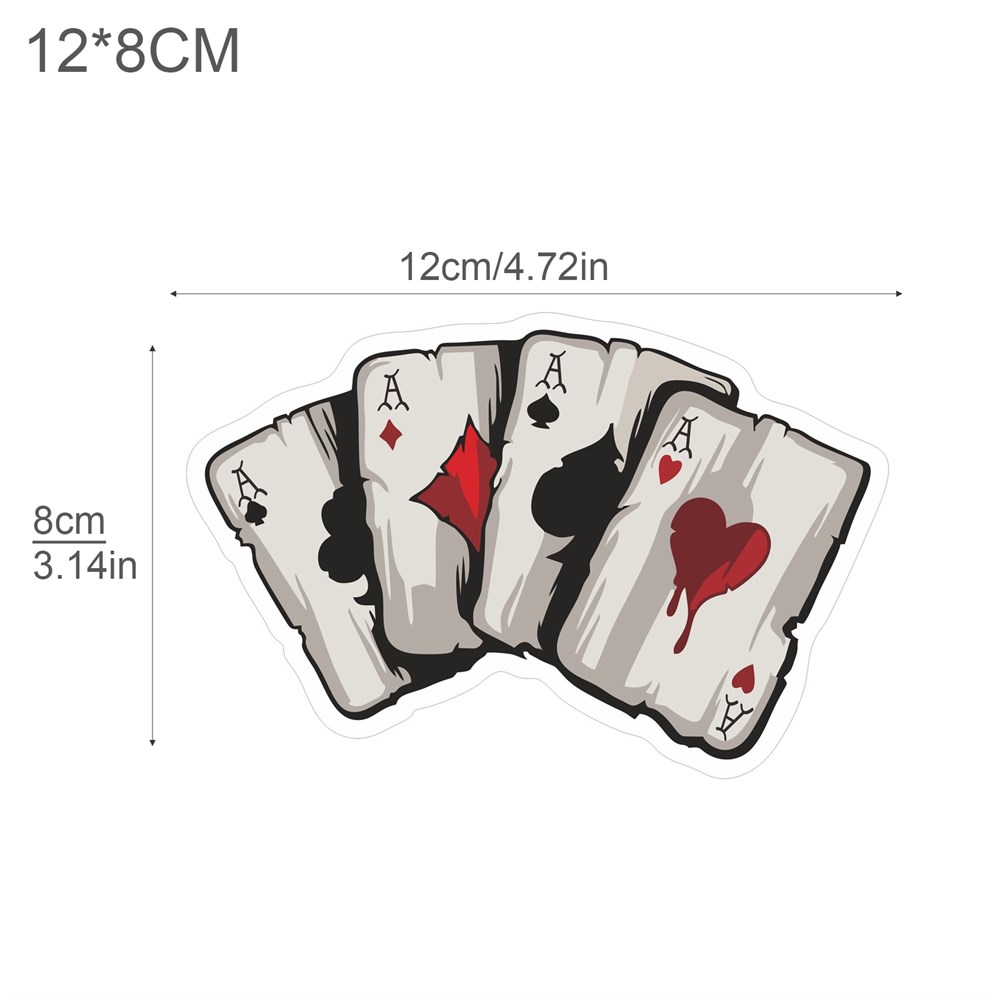 Poker Kağıdı Sticker