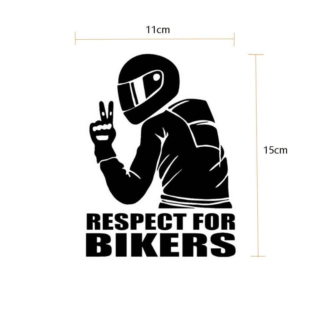 Respect For Bikers Motosiklet Sticker