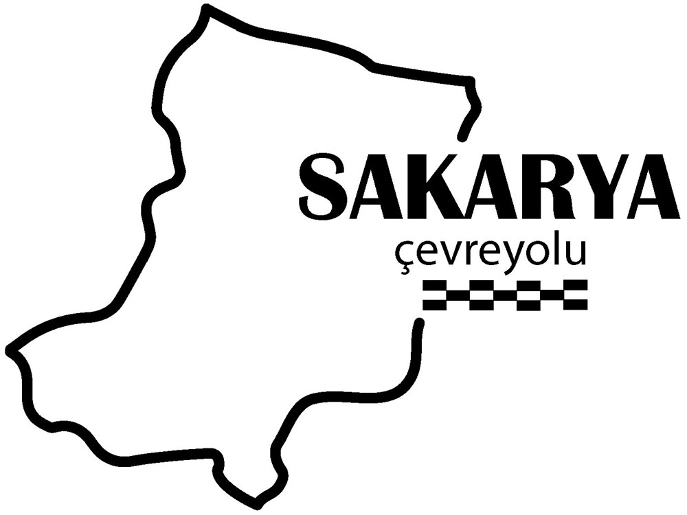 Sakarya Çevreyolu Sticker - Ücretsiz Kargo 