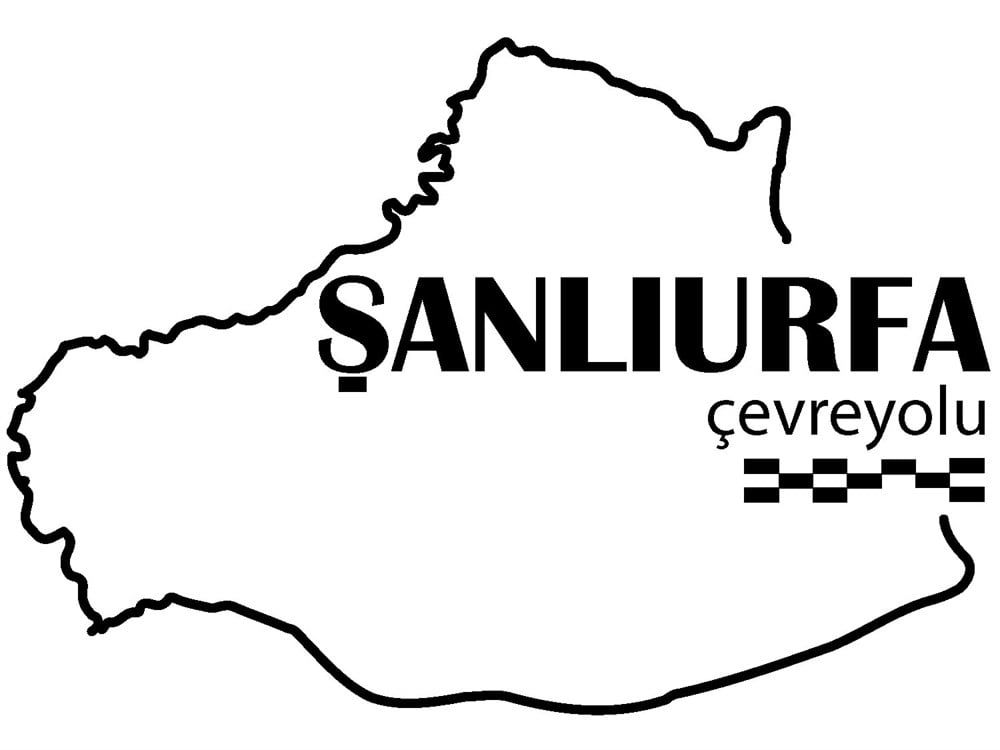 Şanlıurfa Çevreyolu Sticker - Ücretsiz Kargo 