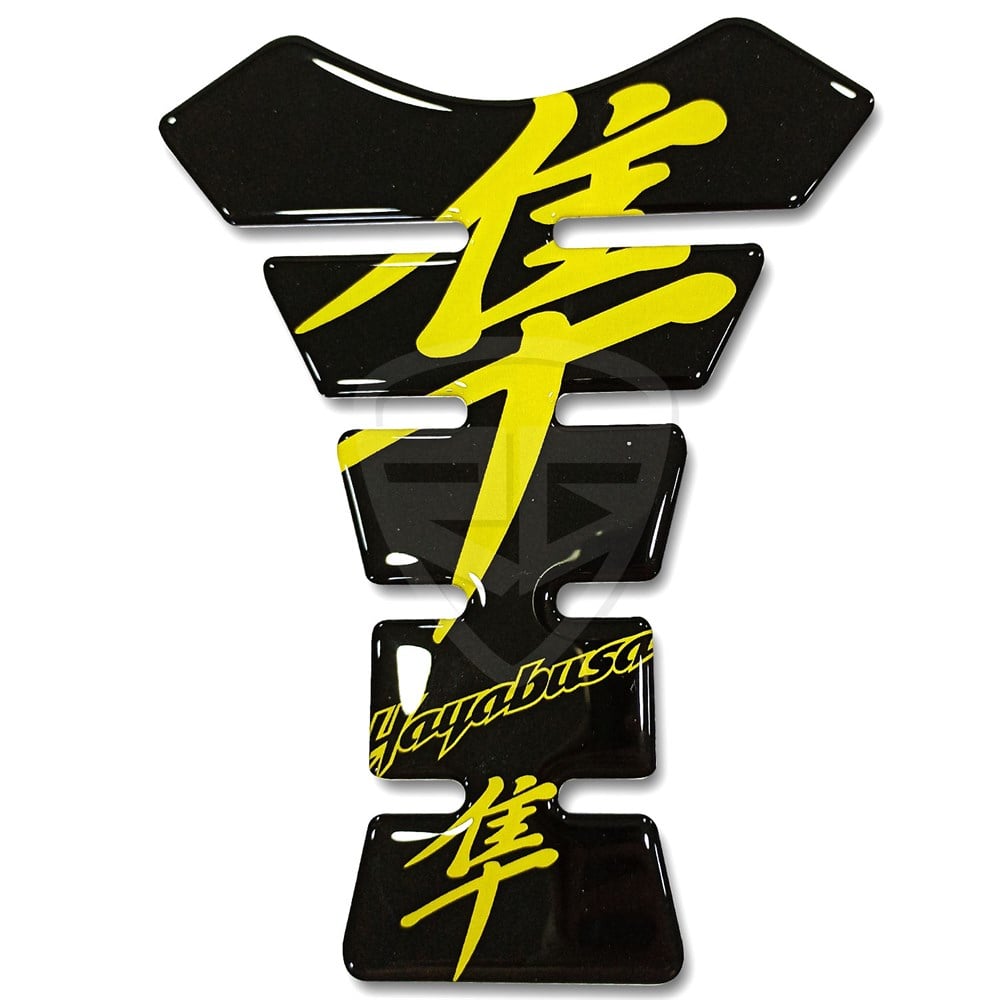 Suzuki Hayabusa Tank Pad Siyah Sarı