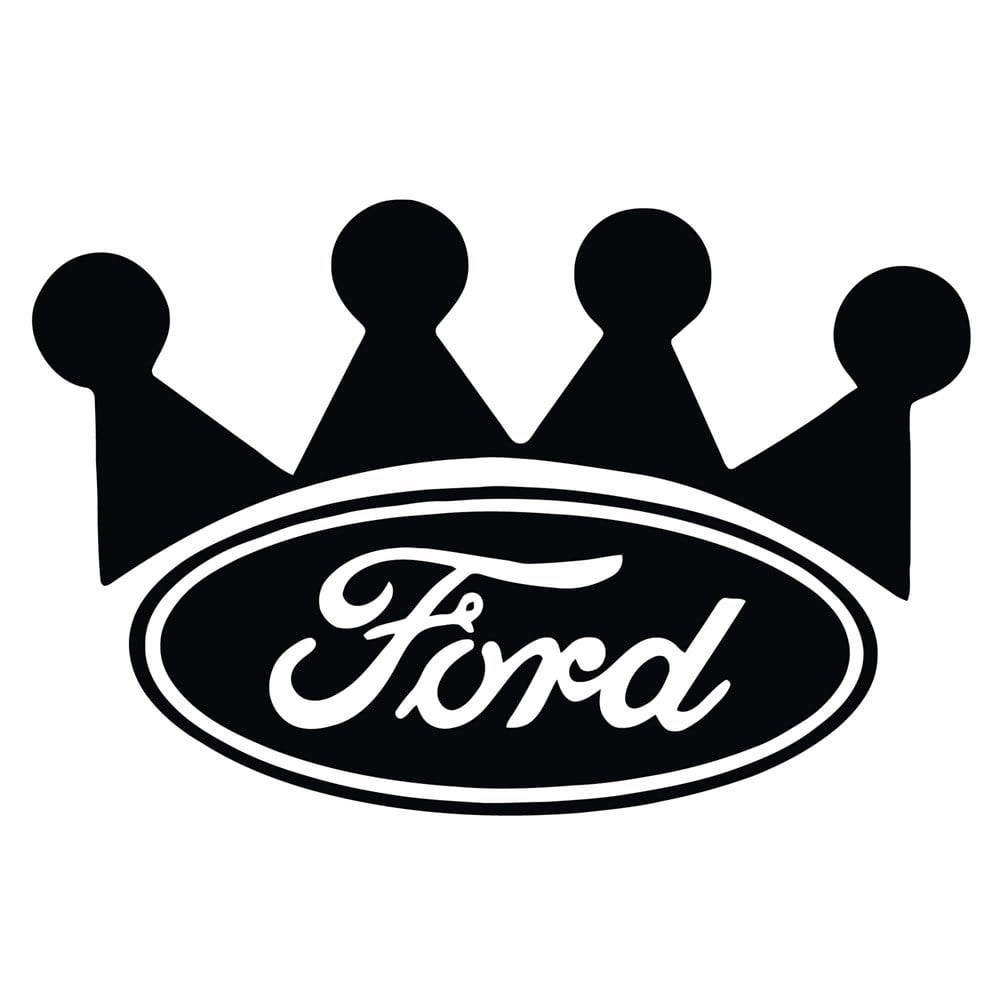 TAÇLI FORD STİCKER