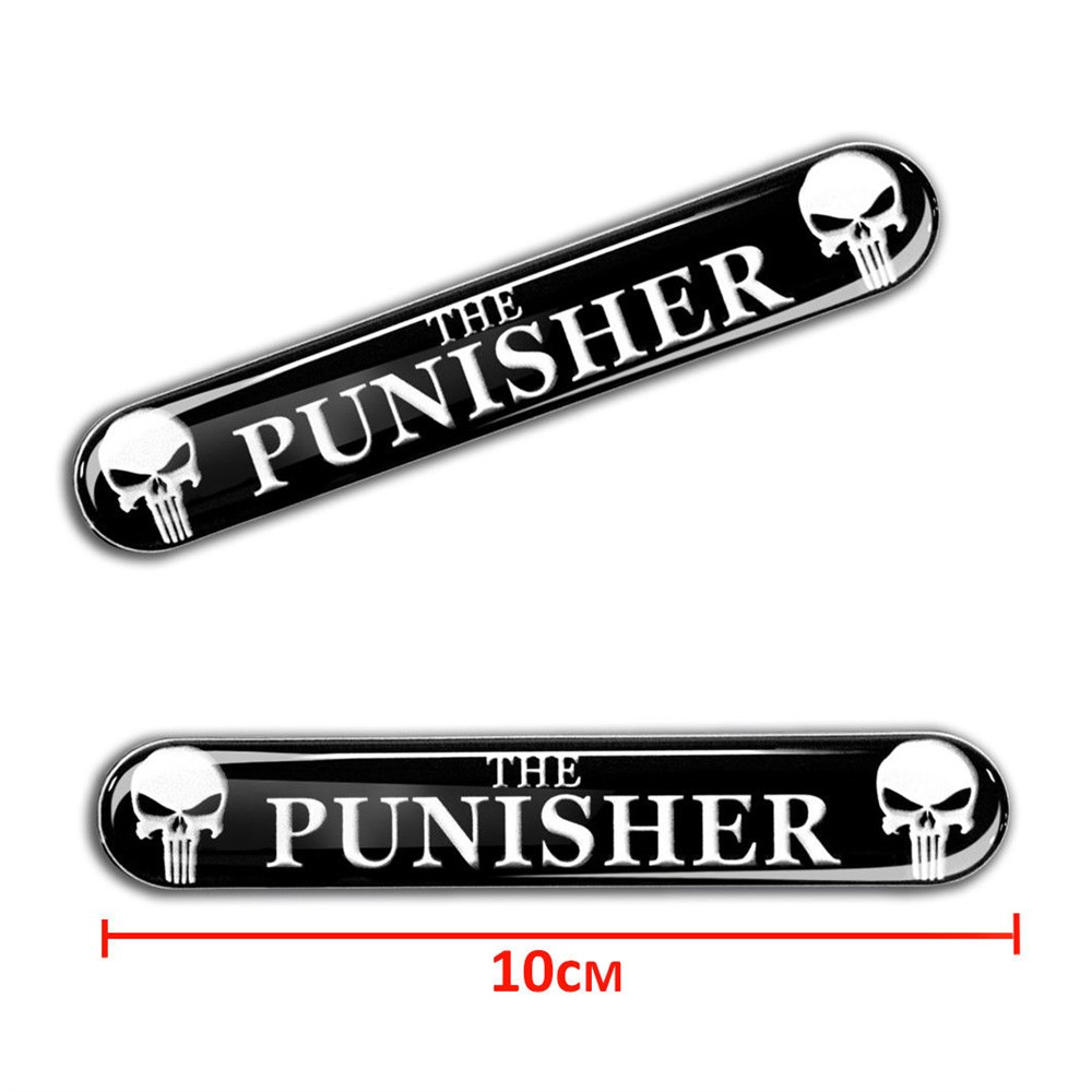 THE PUNISHER 3D STICKER 2 ADET