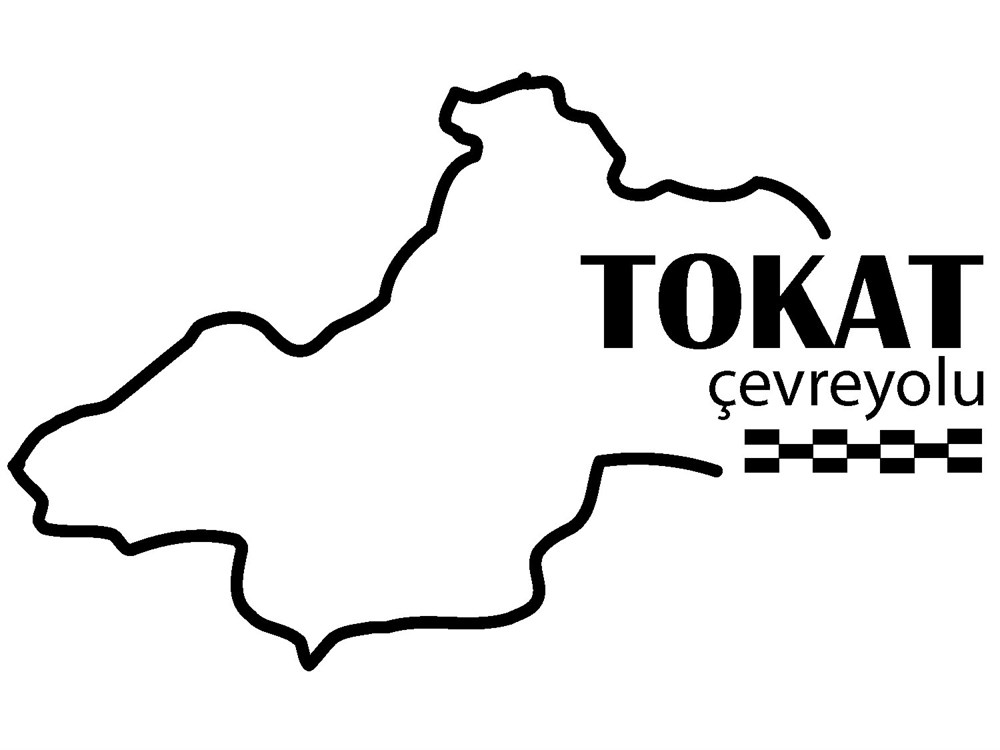 Tokat Çevreyolu Sticker - Ücretsiz Kargo 
