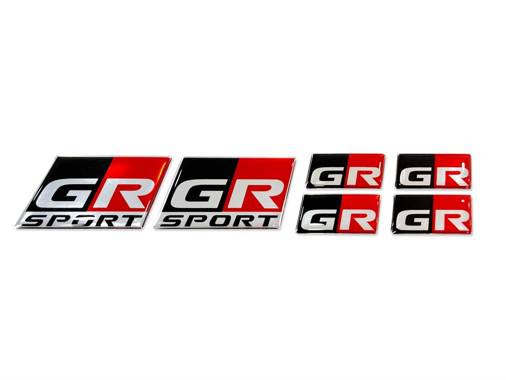 Toyota Corolla GR SPORT Sticker Seti Gümüş 