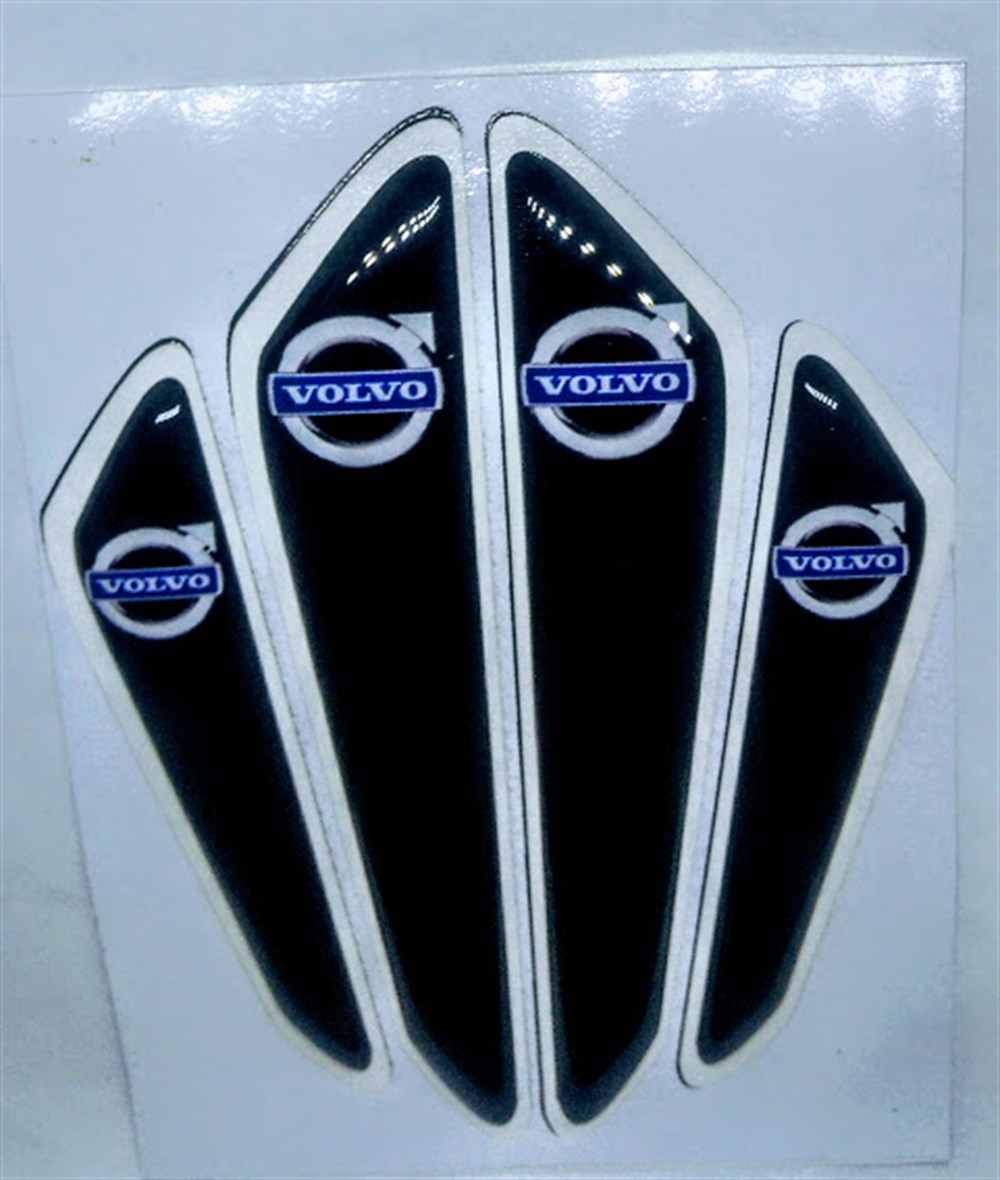 Volvo Araba Yan Kapı Koruma 3D Sticker Yapıştırma
