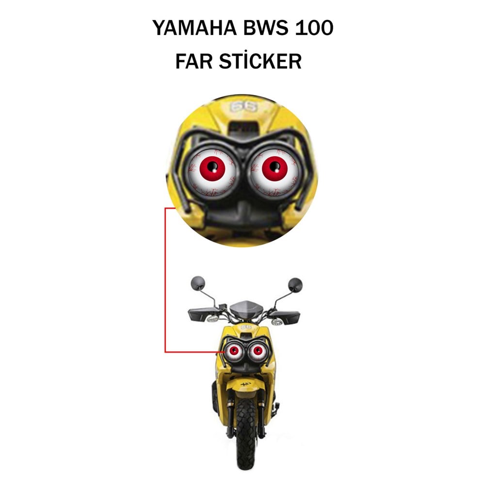 Yamaha BWS 100 Far Sticker