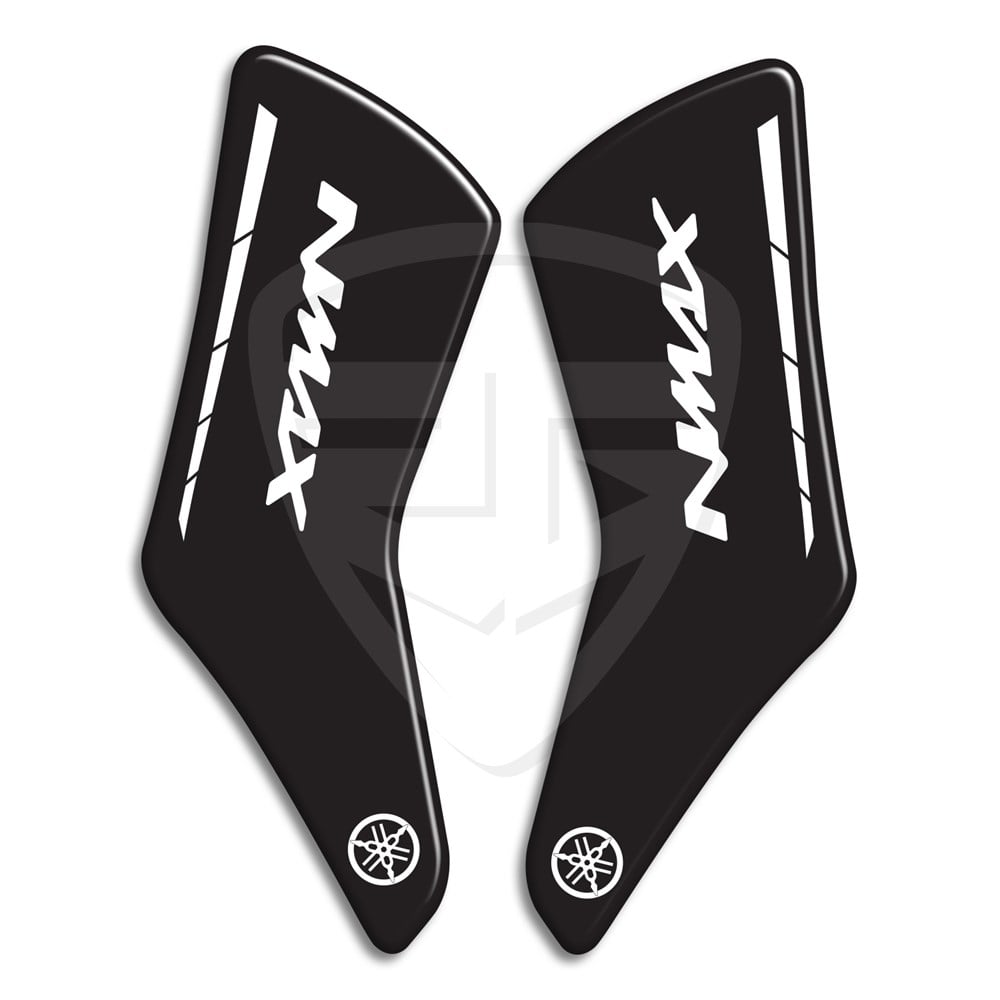 Yamaha Nmax Basamak Koruyucu Pad Beyaz Siyah 