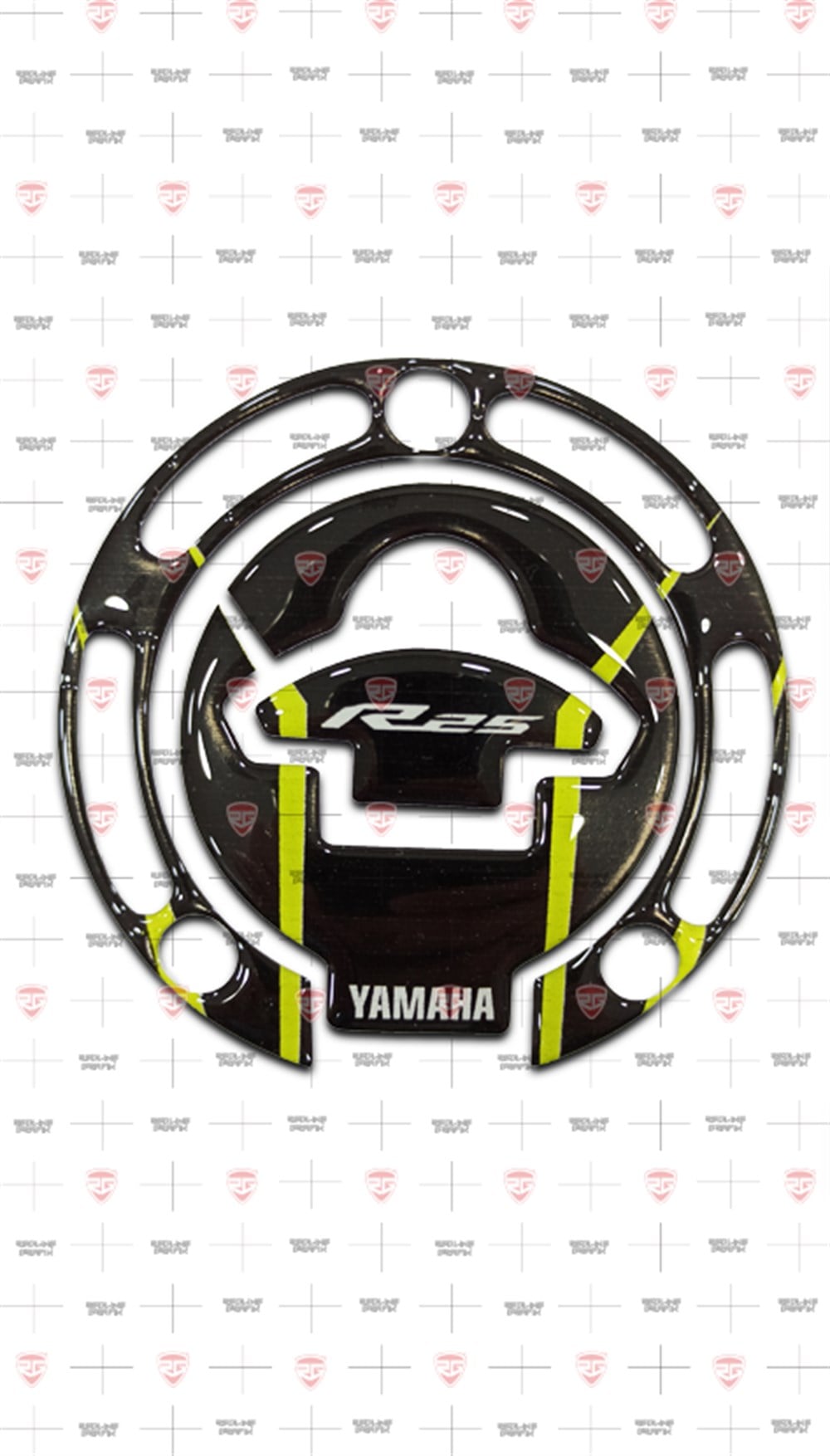 Yamaha R25 Depo Kapağı Sarı 