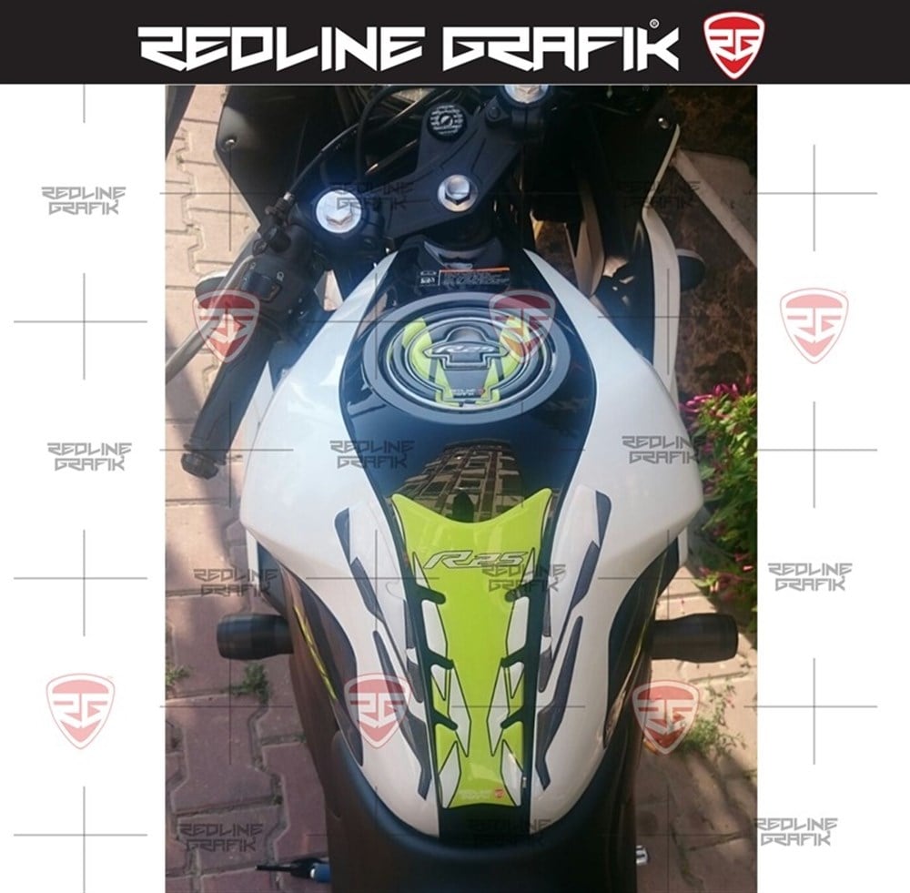 Yamaha R25 Yeni Kasa Sticker Set