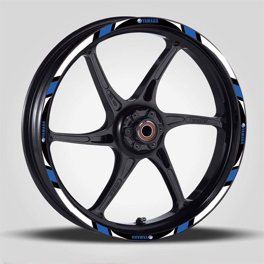Yamaha reflektif blue Jant Şerit