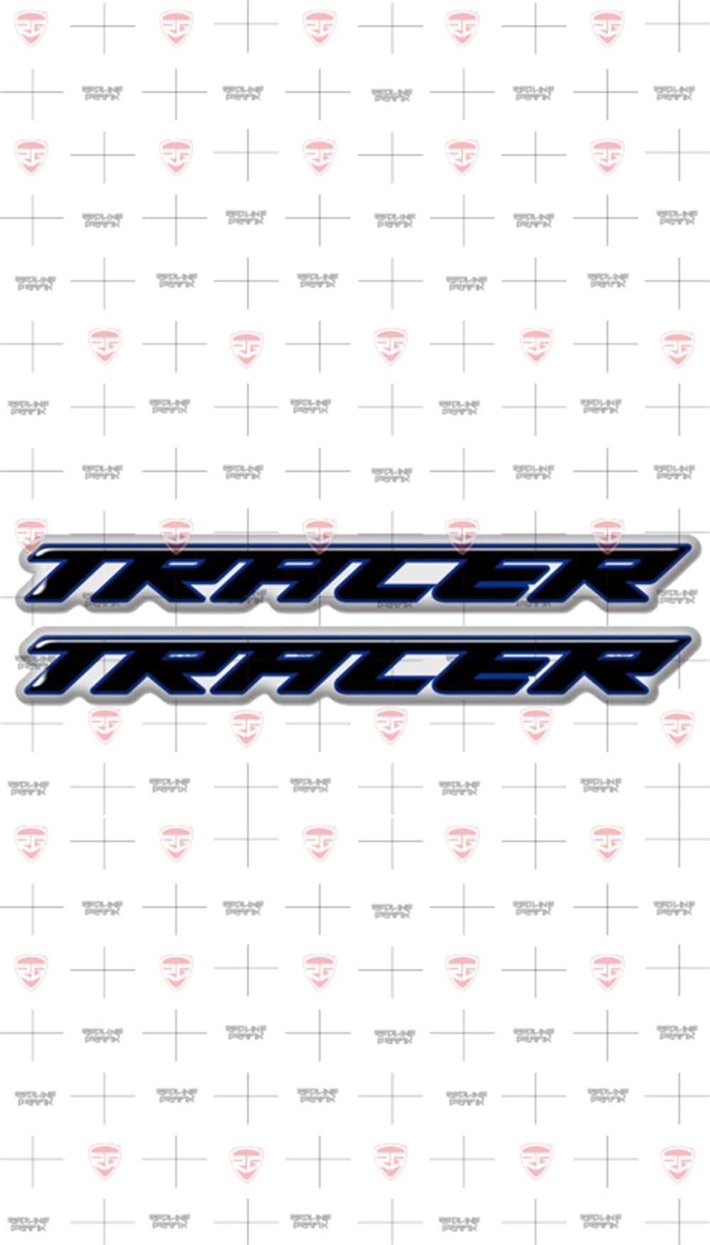 Yamaha Tracer Adventure 3D Damla Sticker Lacivert