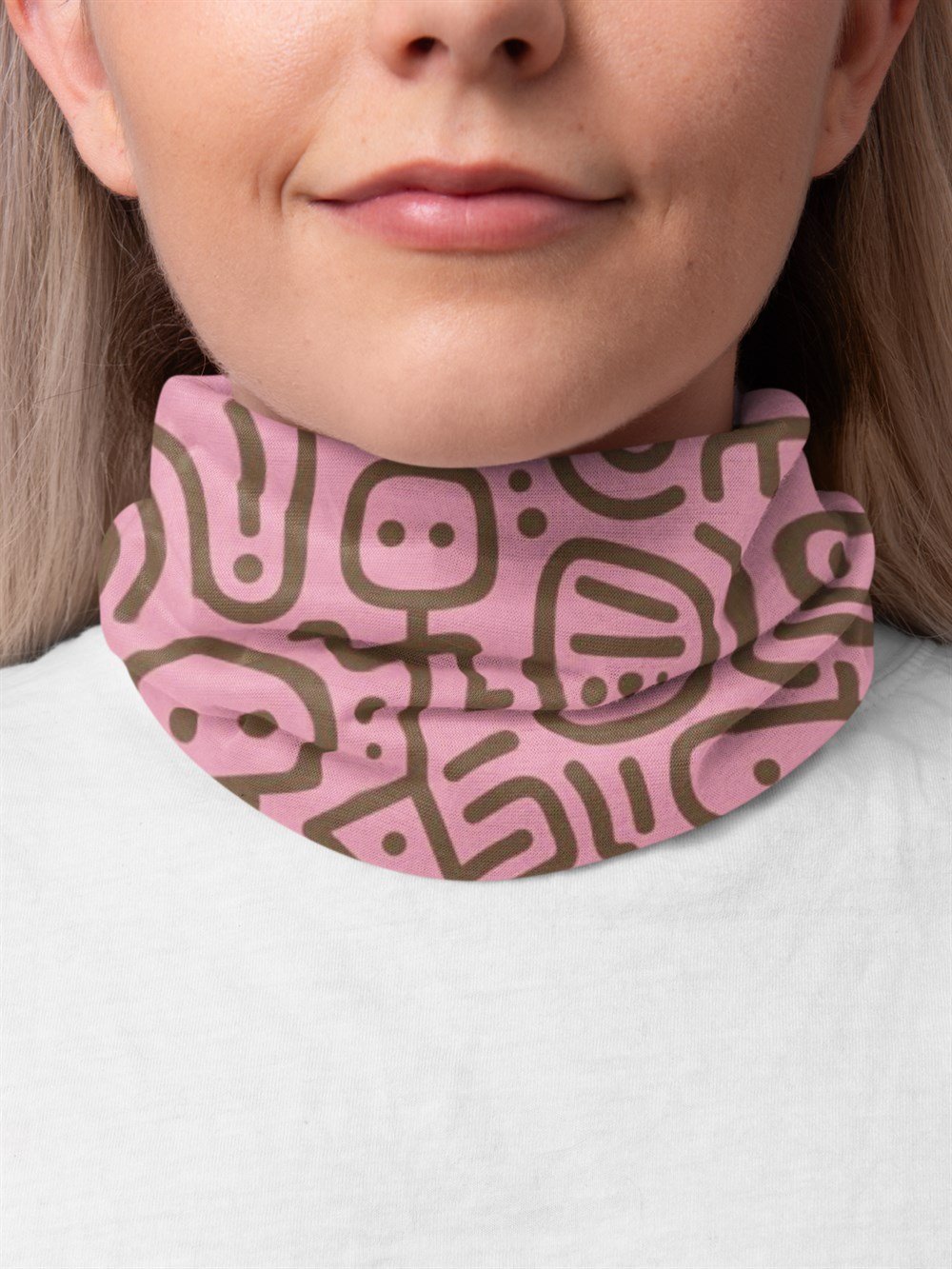  Dance Of The Lines Kadın Bandana Saç Bandı Toka Boyunluk