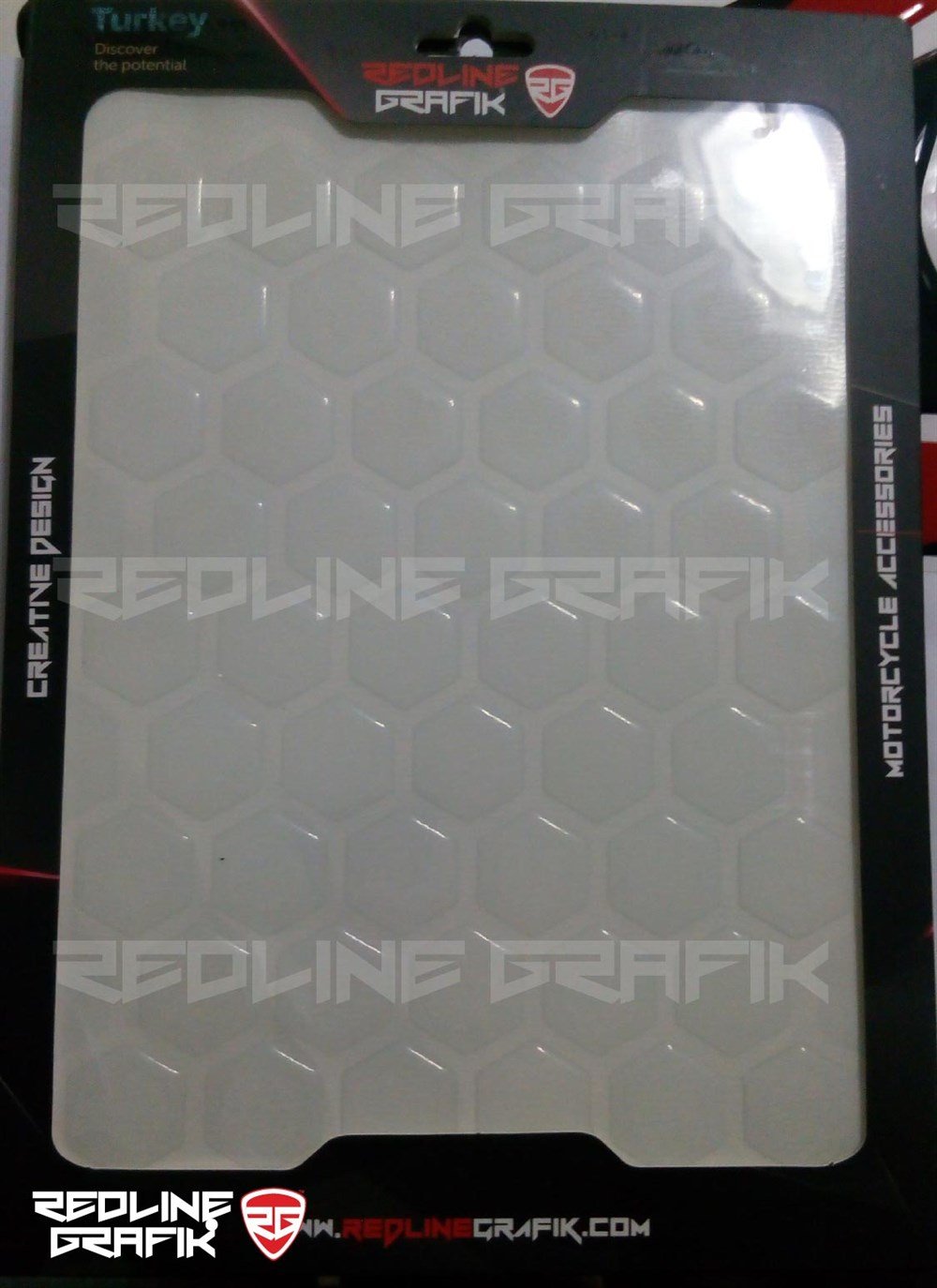  Şeffaf Bal Peteği Sticker 50 Parça