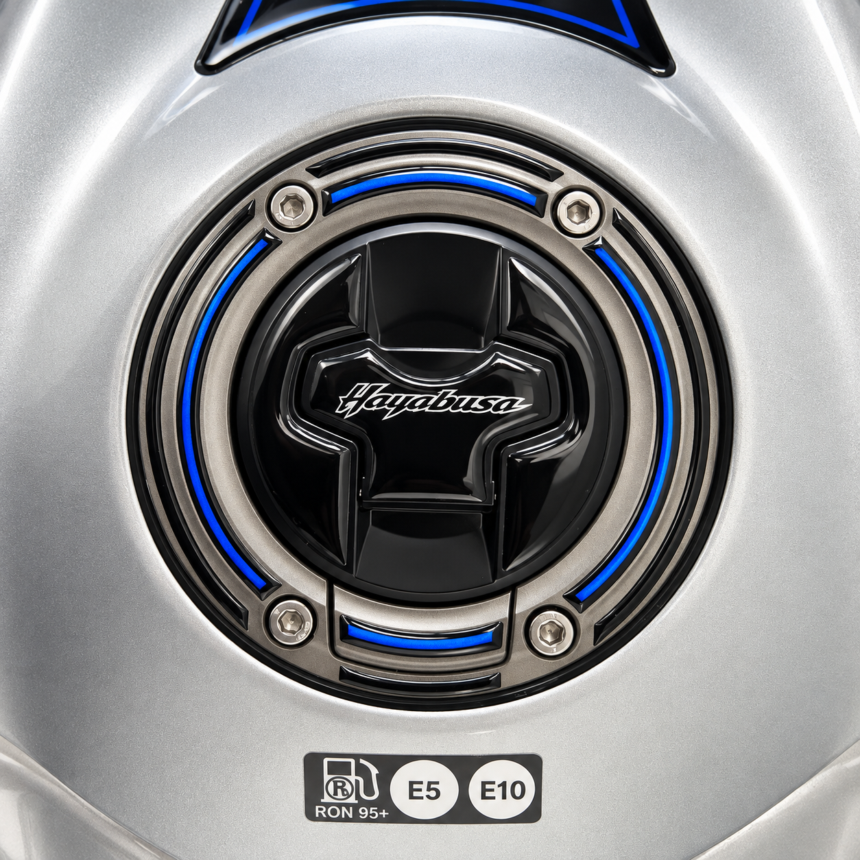 Redline Grafik Suzuki Hayabusa 2021 - 2026 Uyumlu Koruyucu Depo Kapak Pad Sticker