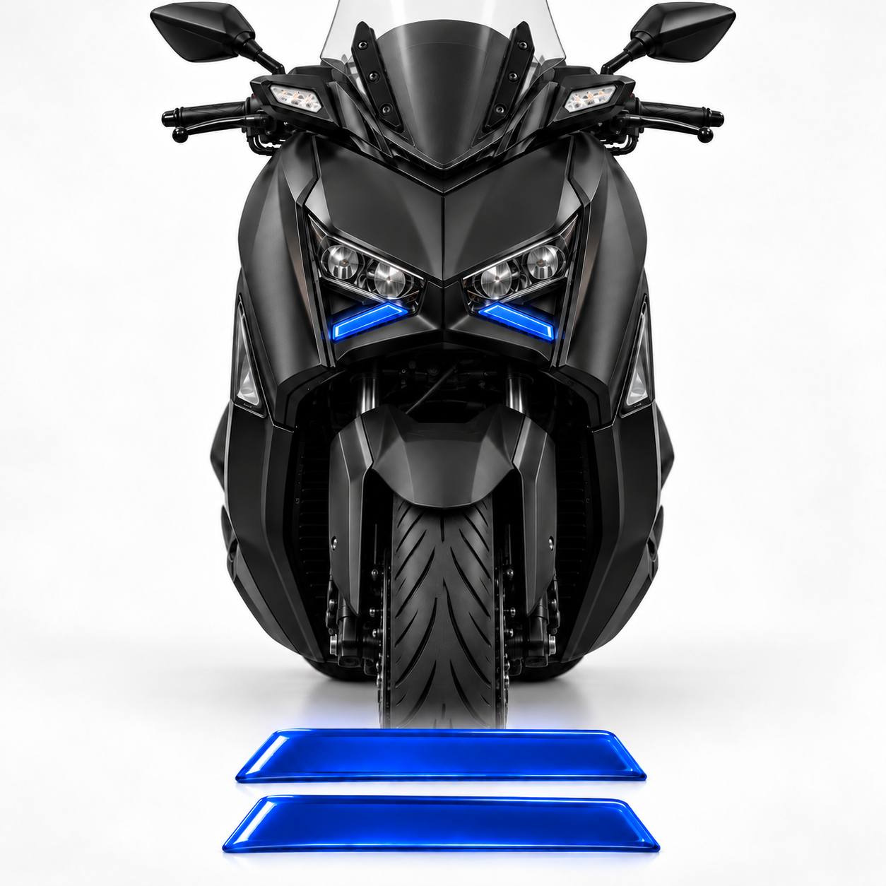Redlinegrafik Xmax 2023–2026 Model Uyumlu 2 Parça Sinyal ve Far Filmi  3d Kabartmalı Transparan Premium Sticker Etiket