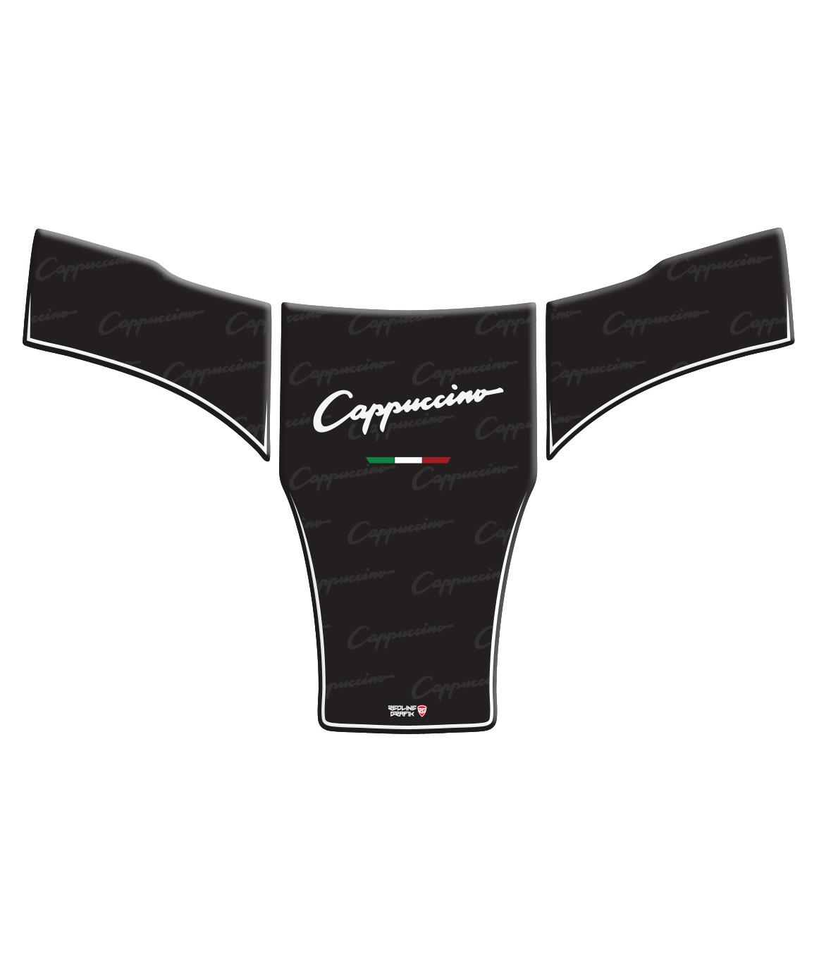 Arora Cappucino Uyumlu Siyah Beyaz Tank Pad