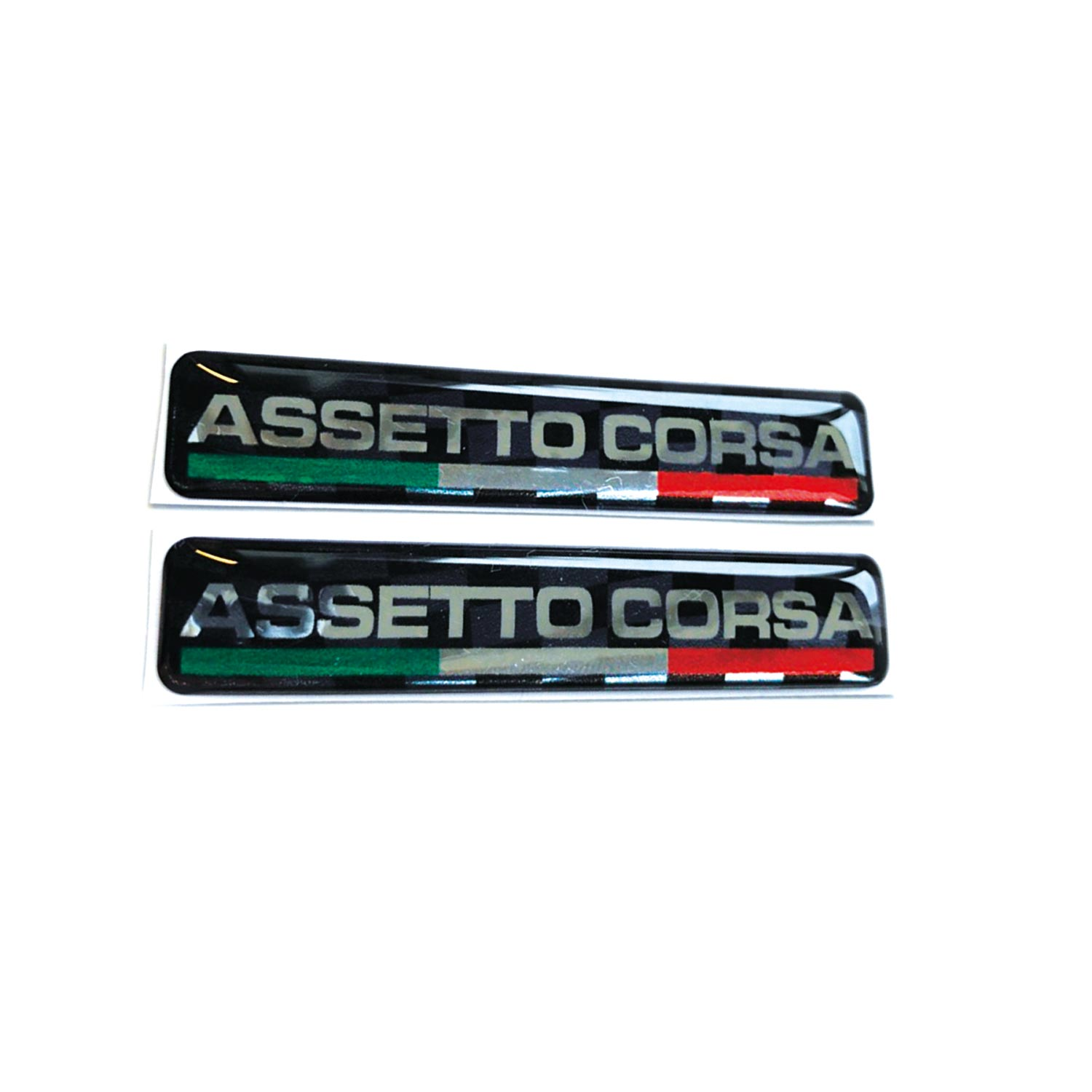 Universal Asetto Corsa 3D 2 Adet Sticker Redlinegrafik