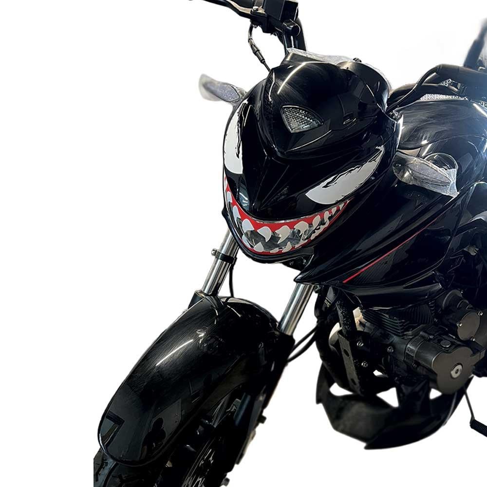 Venom Sticker Mondial Drift L Kafa grenaj ve Far Sticker Set Redline Grafik