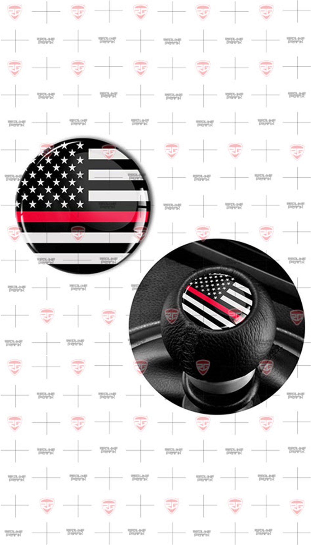 2 Adet Amerikan Bayrak 3 cm vites topuzu Damla sticker