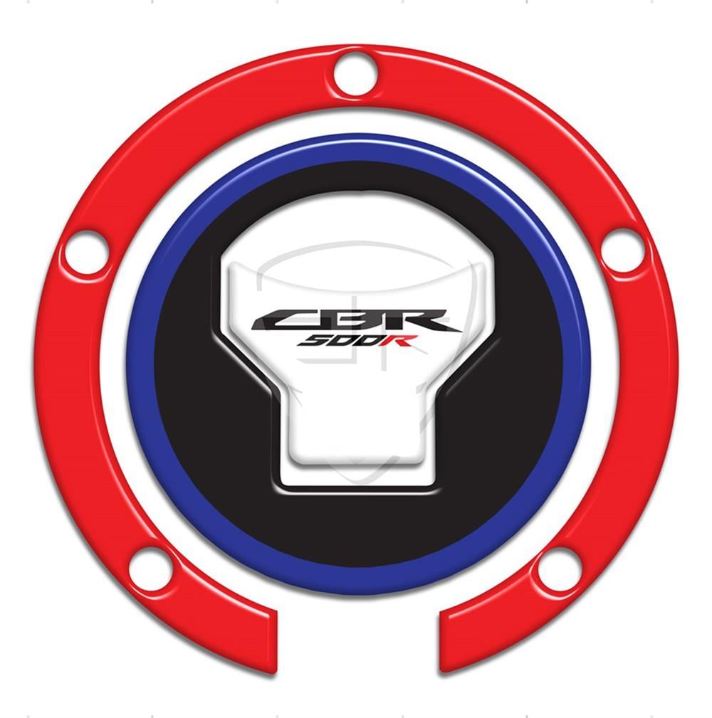 2017-2020 Honda CBR 500R Depo Kapak Pad Siyah-Kırmızı-Mavi