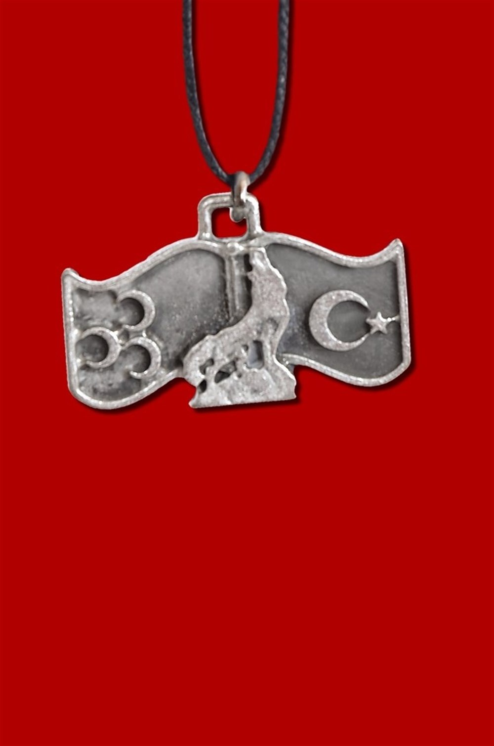 3 Hilal ve Ay Yıldız Kolye