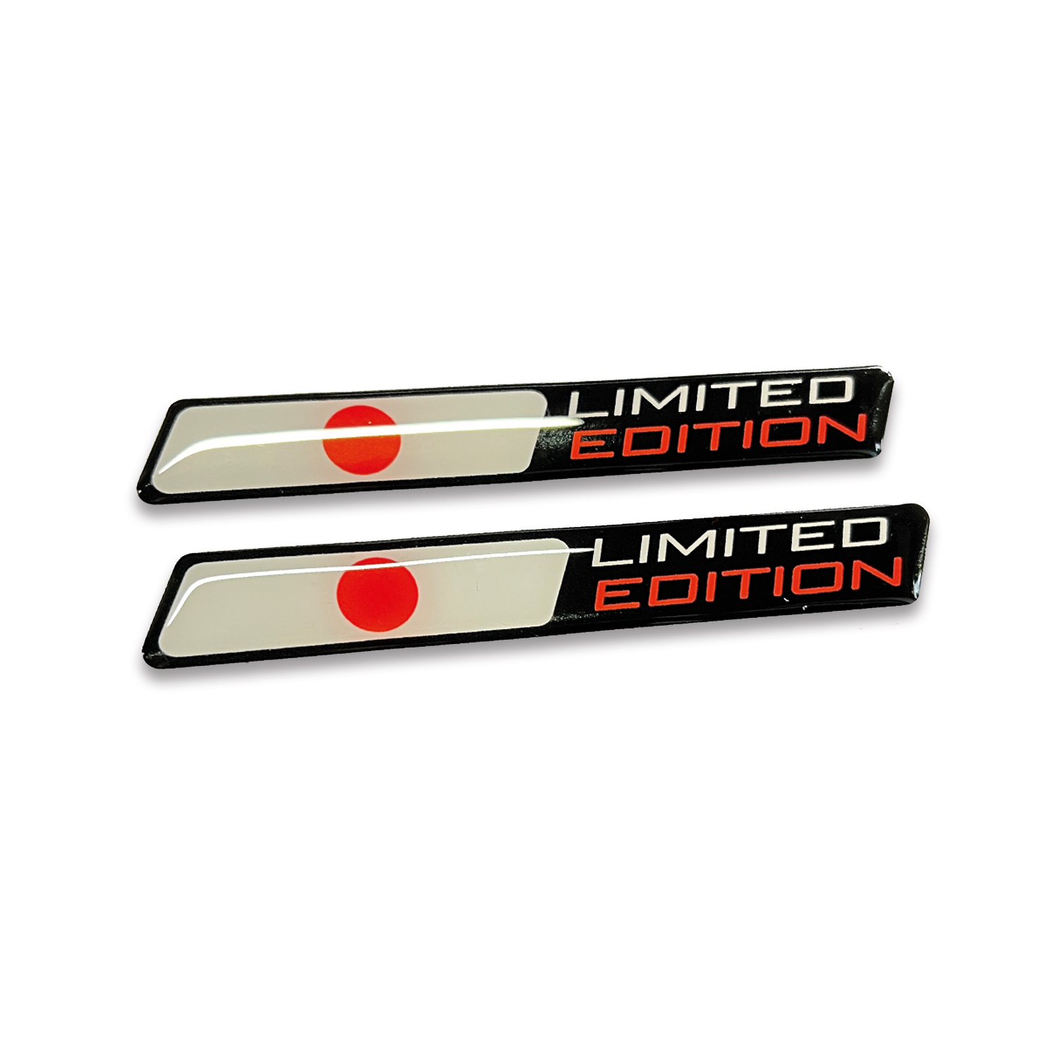 Japon Bayraklı Limited Edition 3d Kabartmalı Sticker 