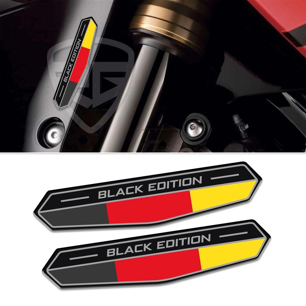 3D Motosiklet Çıkartma Araç Motor Etiket Sticker Alman German Edition