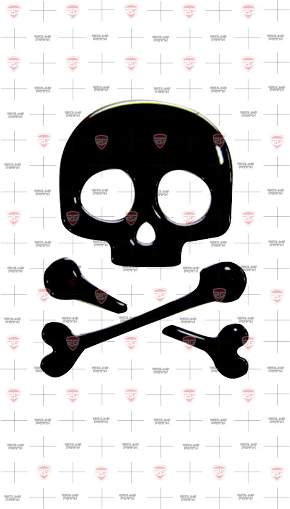 3D Sticker kuru kafa