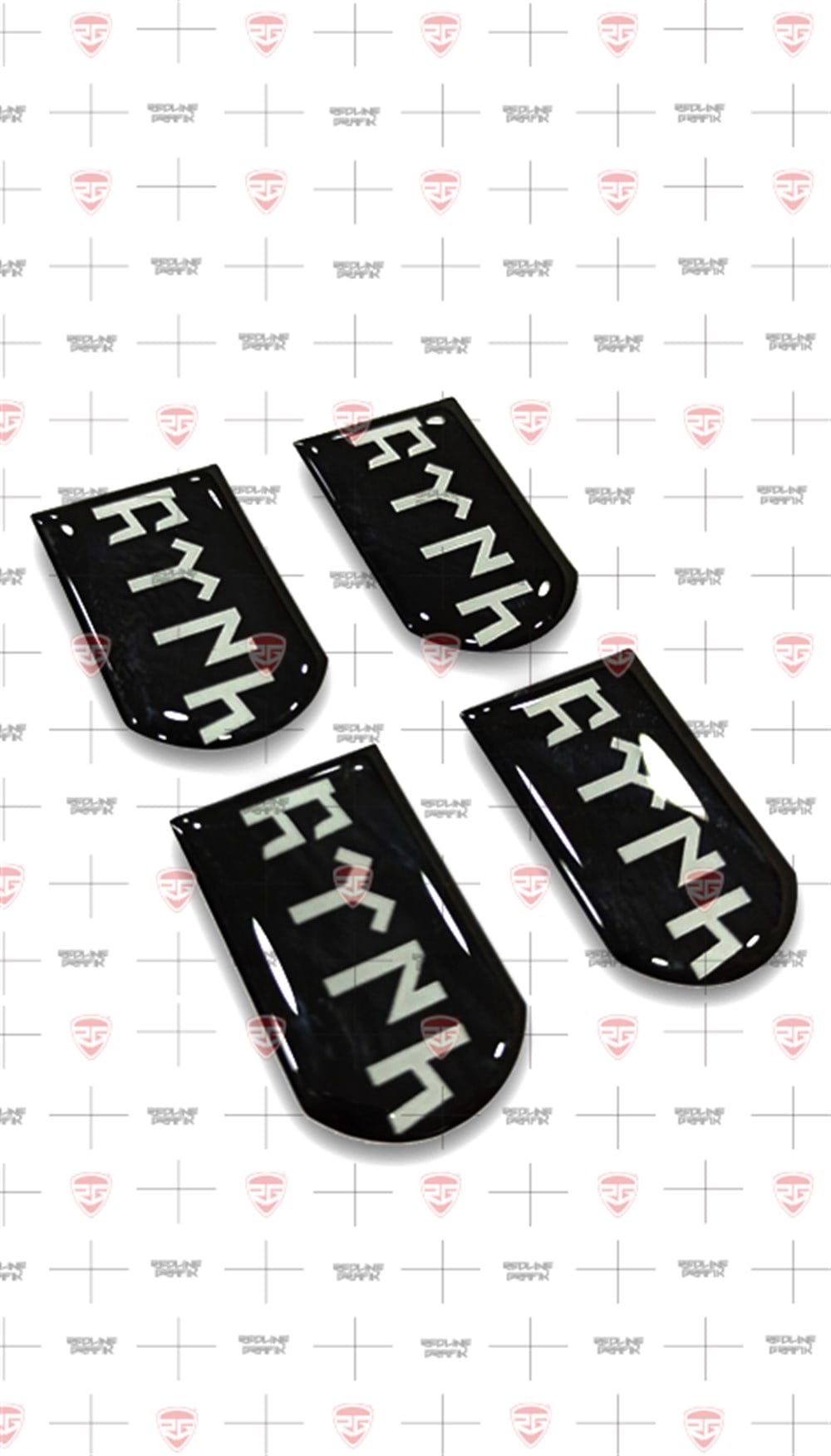 4'lü Türk Damla Sticker