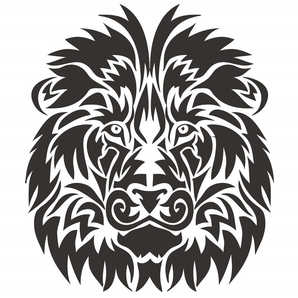6-Tribal Aslan V2 Sticker 