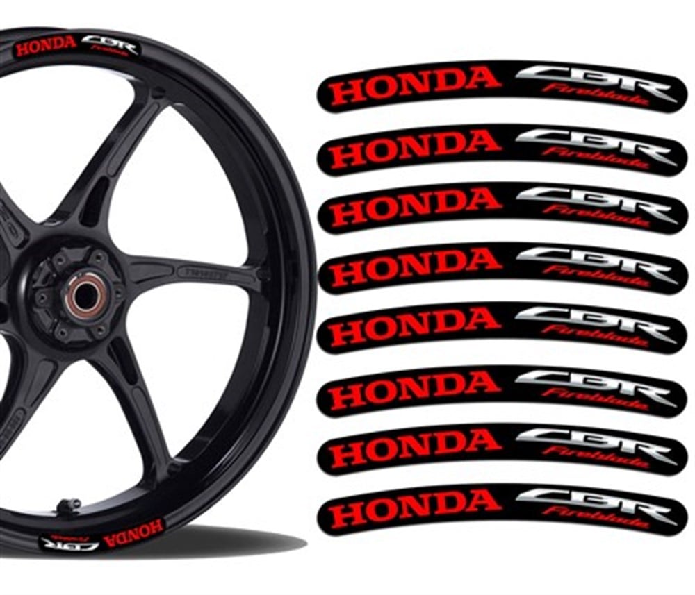 8 Honda CBR Fireblade Jnat Şeridi 16 adet 