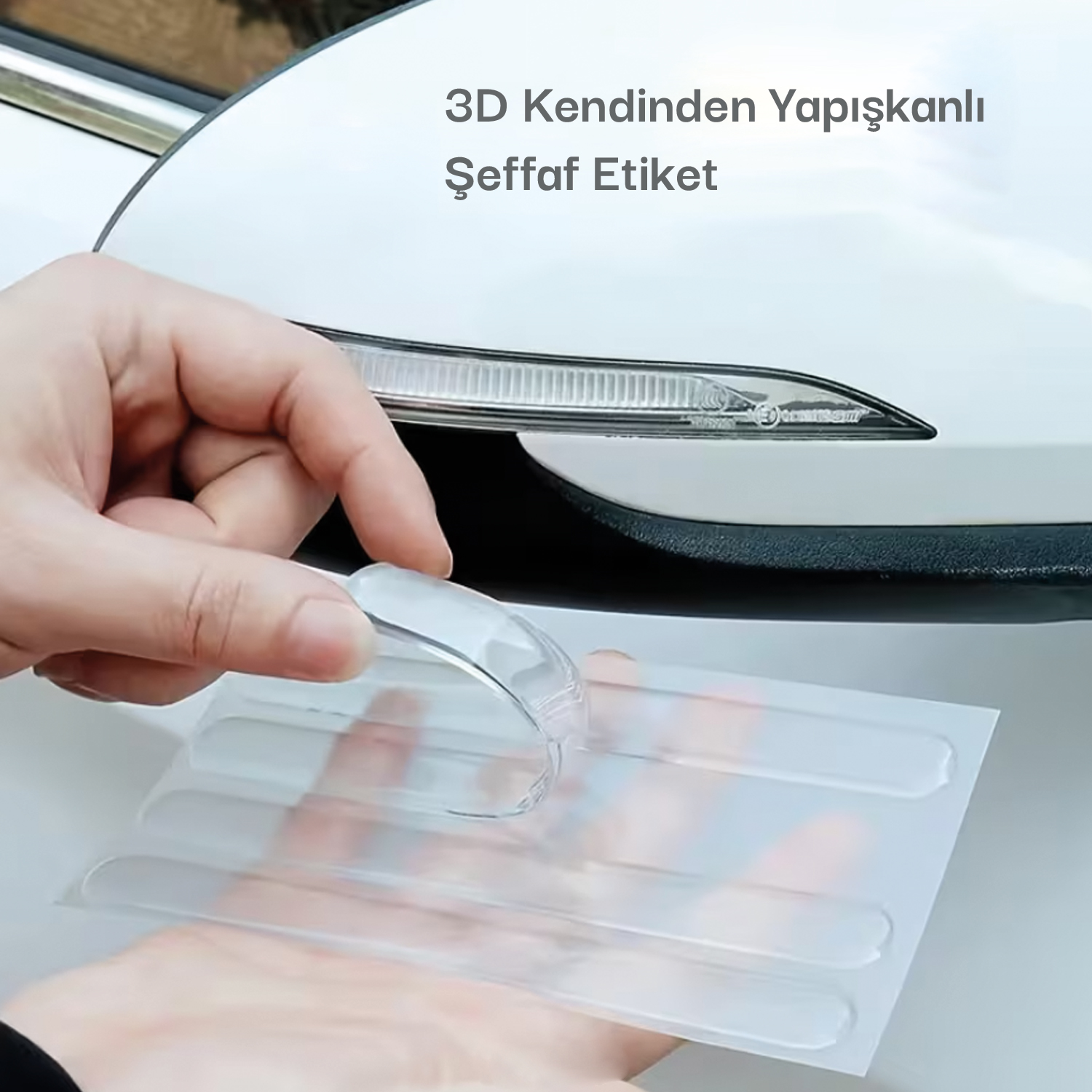 Universal 4 Adet Şeffaf Yapıştırma Araba Etiket Motosiklet Dikiz Aynası Koruma Kapı Kolu Yan Kapı Koruma Anti Scratch Sticker Redlinegrafik