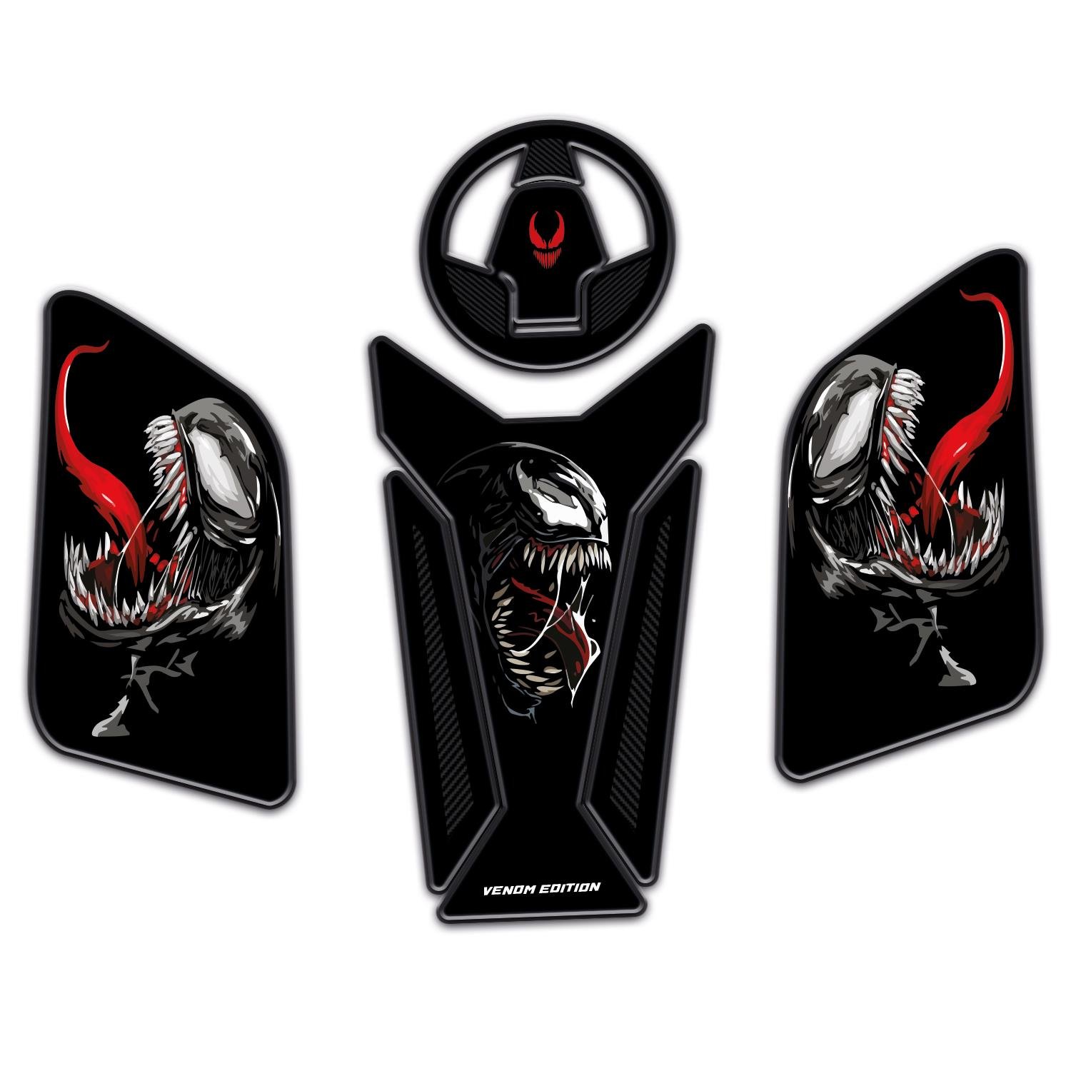 Mondial Drift L Venom Edition Tank Pad Set Redlinegrafik