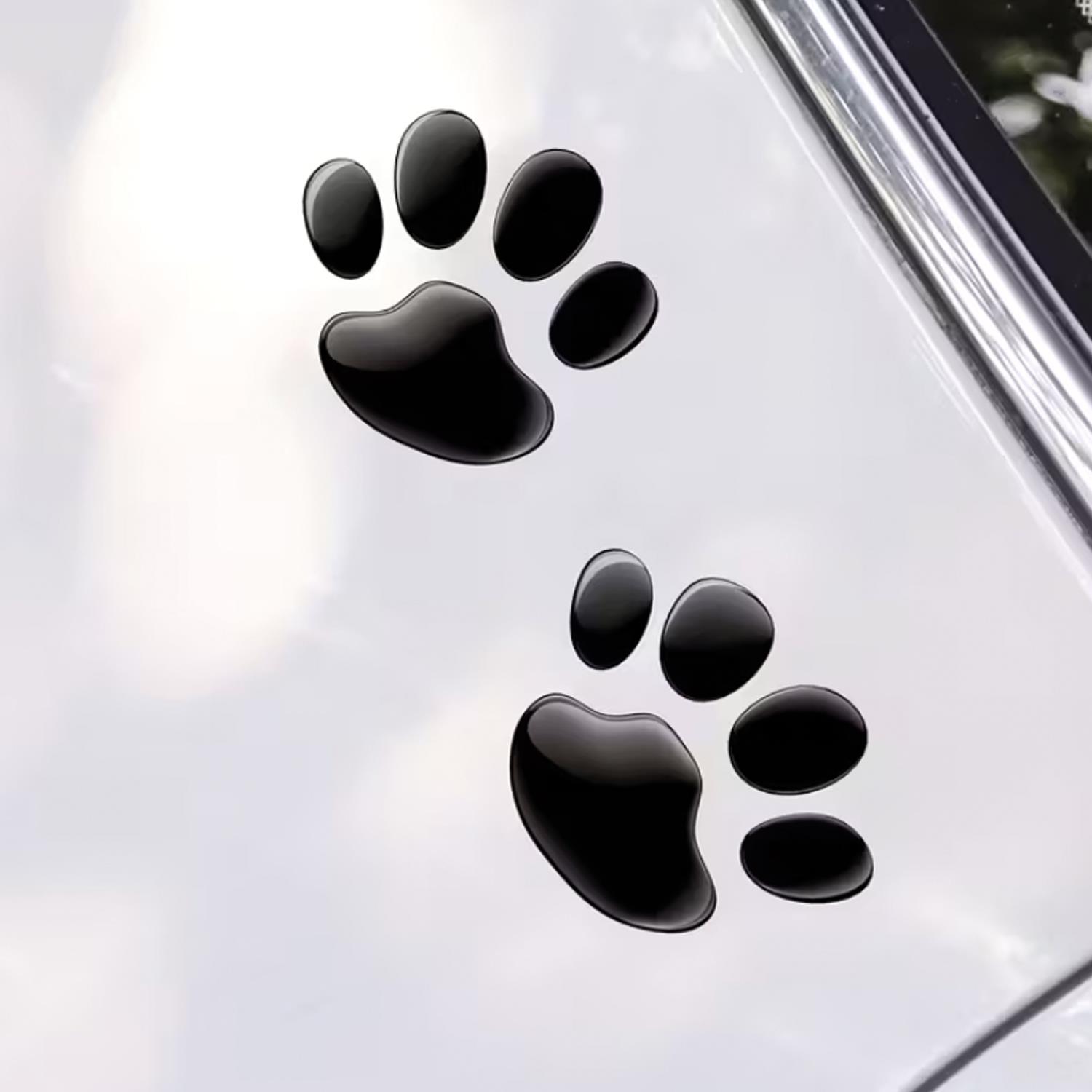 Siyah Pati 3D Kabartmalı 2 Adet Sticker Arma Universal 