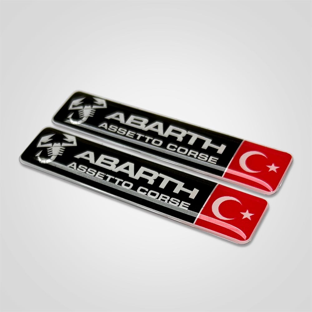 Abart Türk 3D STICKER 2 ADET
