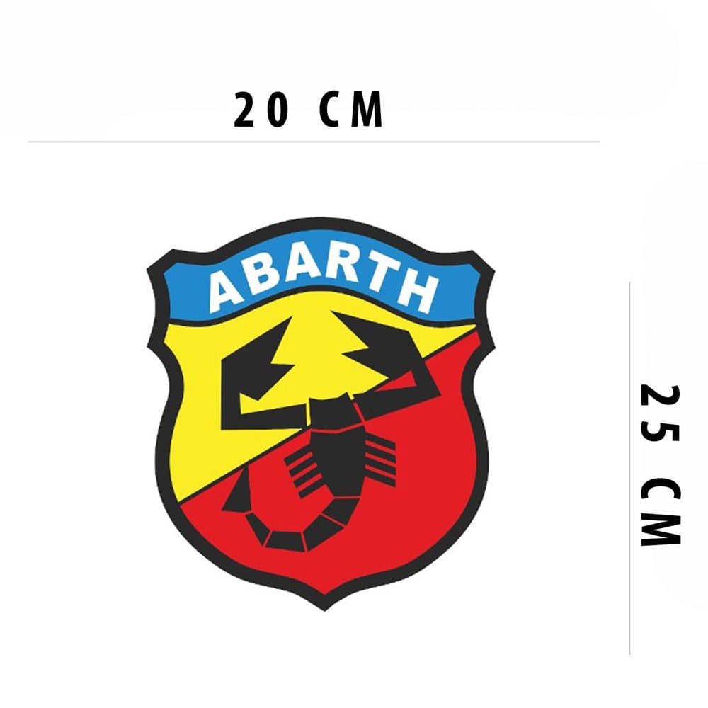 Abarth Araç Oto Sticker Seti