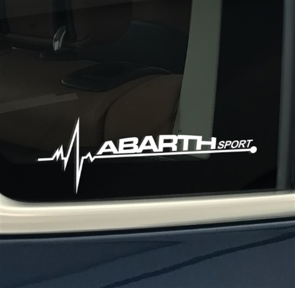 Abarth Oto Sticker 2 Adet