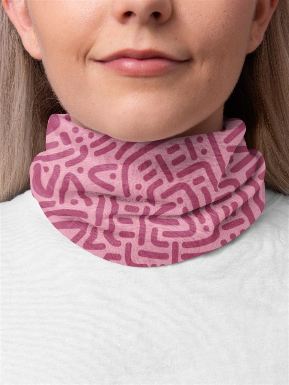 Ahenk Kadın Bandana Saç Bandı Toka Boyunluk