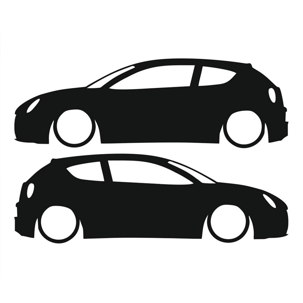 ALFA ROMEO MİTO TYPER BASIK ARAÇ STİCKER