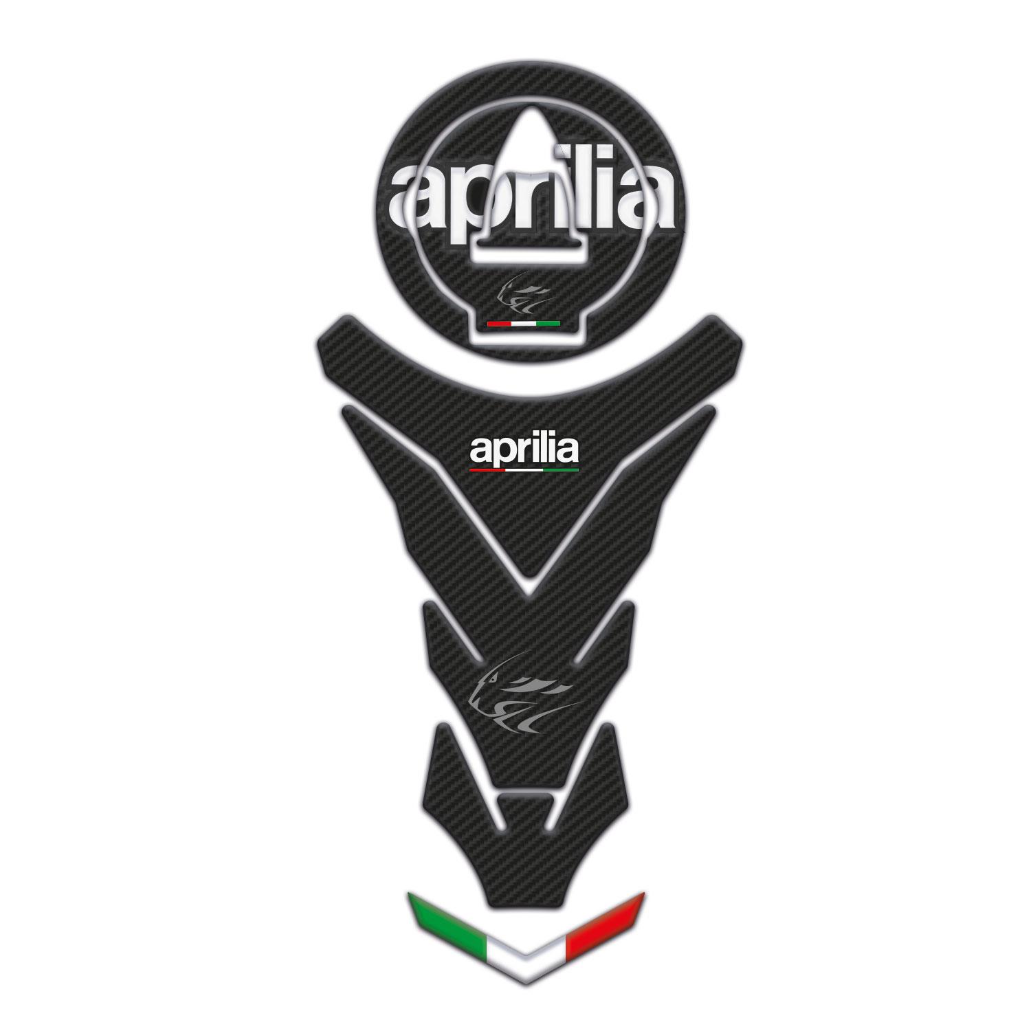 Aprilia RSV4 Karbon Tank Pad Depo Kapak Pad Sticker Set Redlinegrafik