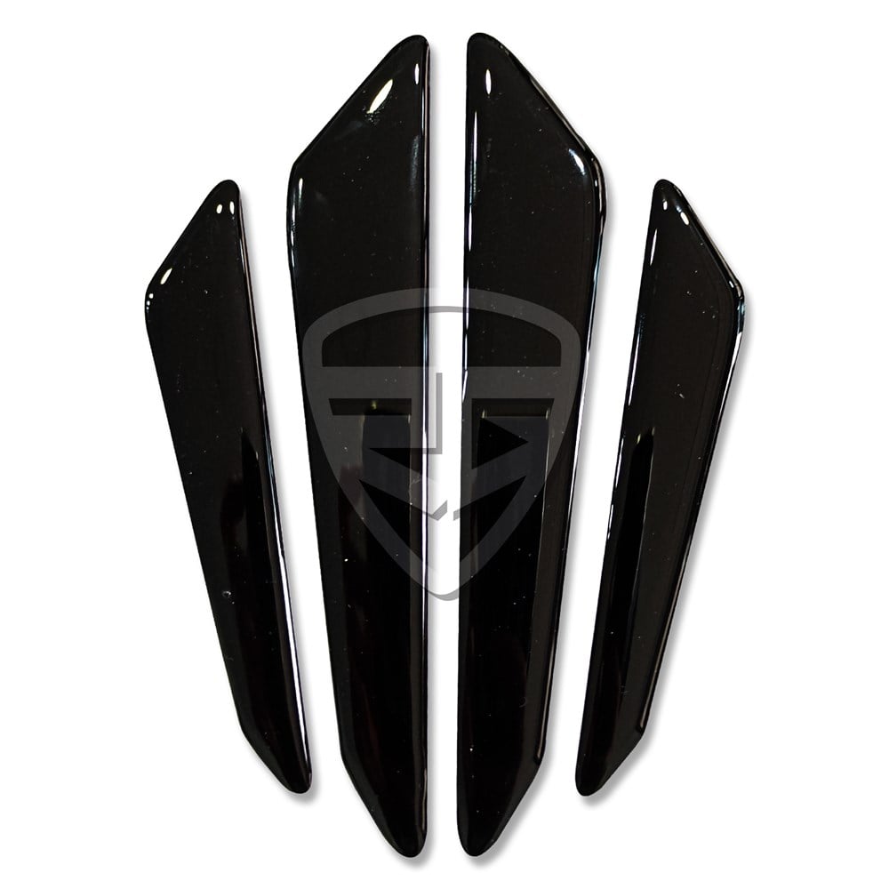 Araba Yan Kapı Koruma Sticker Yapıştırma Siyah