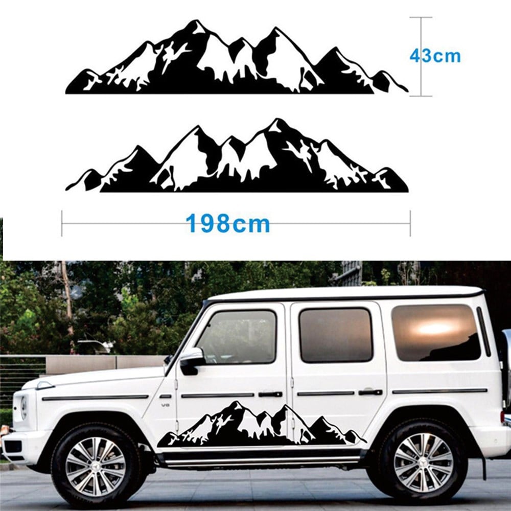 Arazi Taşıtı Sticker 2 Adet